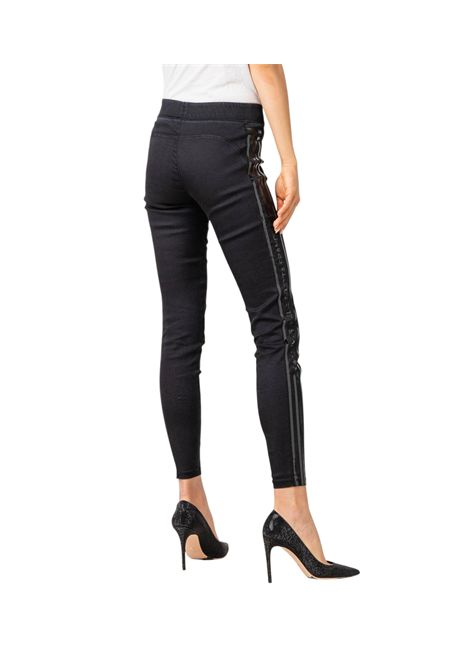 Leggins con logo laterale ELISABETTA FRANCHI | Pantaloni | PJ49D96E2110